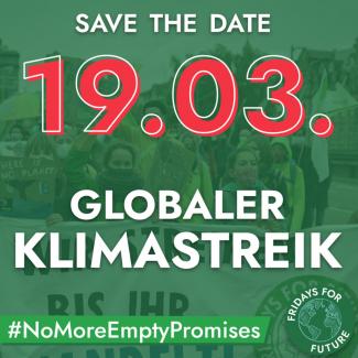 klimastreik poster