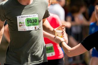 Startnummer des Rainforest Run Freiburg