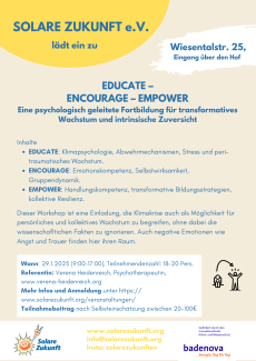 Flyer_Educate - Encourage - Empower